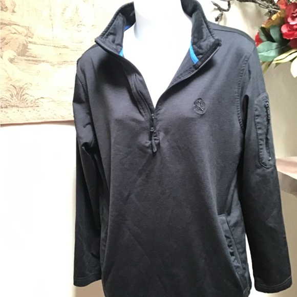 ATHLETIC Top BY RUGBY extreme stretch, size small, pull-over, zipper - Picture 2 of 9